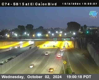 SB 15 at El Cajon Blvd