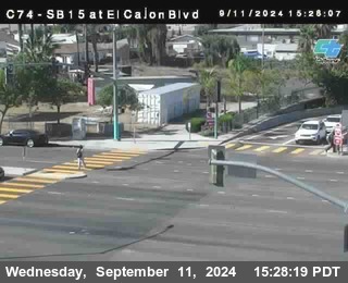 SB 15 at El Cajon Blvd