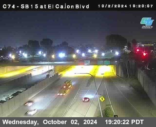 SB 15 at El Cajon Blvd