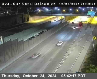 SB 15 at El Cajon Blvd