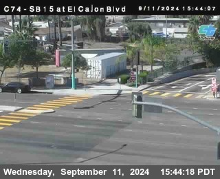 SB 15 at El Cajon Blvd