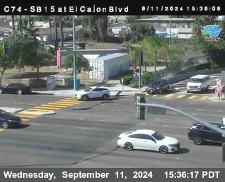 SB 15 at El Cajon Blvd