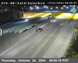 SB 15 at El Cajon Blvd