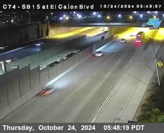 SB 15 at El Cajon Blvd