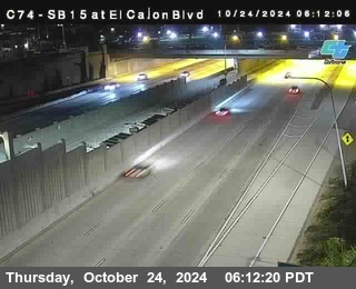 SB 15 at El Cajon Blvd