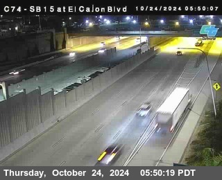 SB 15 at El Cajon Blvd