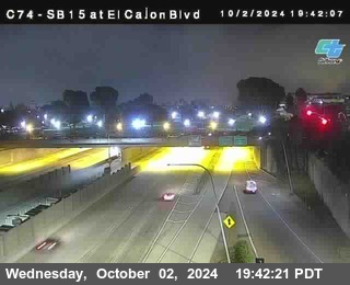 SB 15 at El Cajon Blvd