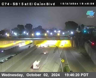 SB 15 at El Cajon Blvd