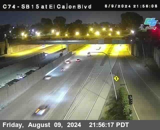 SB 15 at El Cajon Blvd