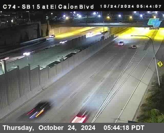 SB 15 at El Cajon Blvd