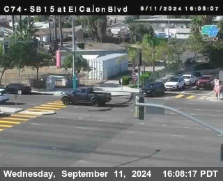 SB 15 at El Cajon Blvd