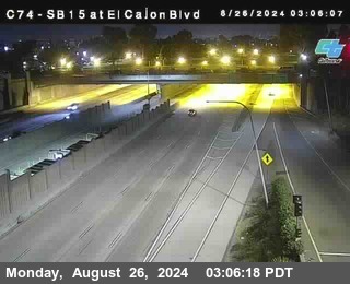 SB 15 at El Cajon Blvd