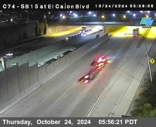 SB 15 at El Cajon Blvd