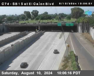 SB 15 at El Cajon Blvd