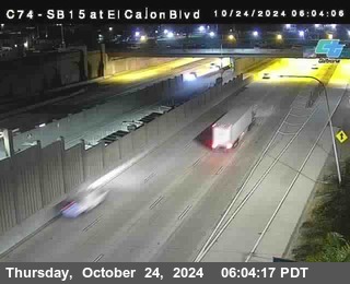 SB 15 at El Cajon Blvd