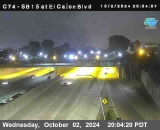 SB 15 at El Cajon Blvd