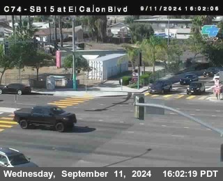 SB 15 at El Cajon Blvd