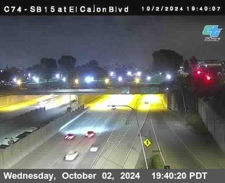 SB 15 at El Cajon Blvd