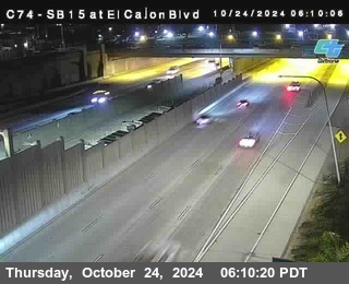 SB 15 at El Cajon Blvd