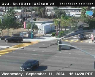 SB 15 at El Cajon Blvd