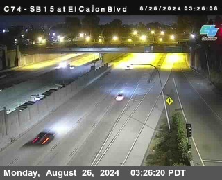 SB 15 at El Cajon Blvd