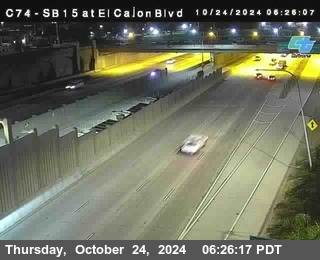 SB 15 at El Cajon Blvd