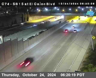 SB 15 at El Cajon Blvd