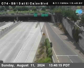 SB 15 at El Cajon Blvd