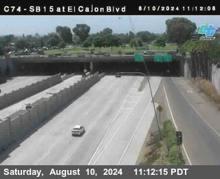 SB 15 at El Cajon Blvd