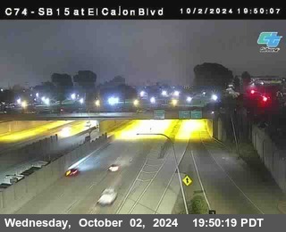 SB 15 at El Cajon Blvd