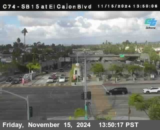 SB 15 at El Cajon Blvd