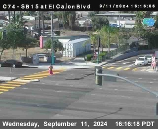 SB 15 at El Cajon Blvd