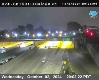 SB 15 at El Cajon Blvd