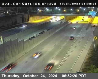 SB 15 at El Cajon Blvd