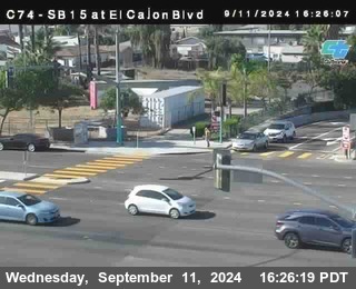 SB 15 at El Cajon Blvd