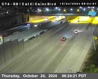 SB 15 at El Cajon Blvd