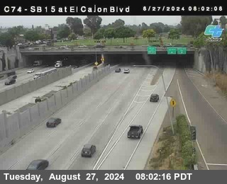 SB 15 at El Cajon Blvd