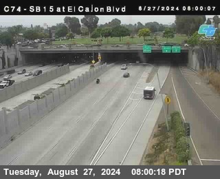 SB 15 at El Cajon Blvd