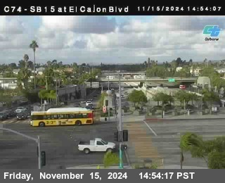 SB 15 at El Cajon Blvd