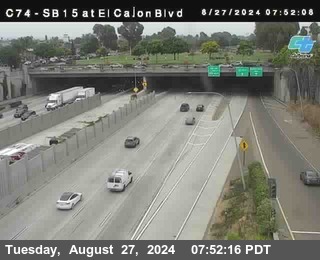 SB 15 at El Cajon Blvd