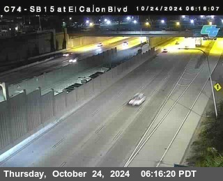 SB 15 at El Cajon Blvd