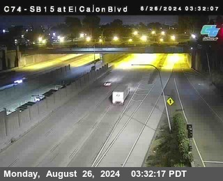 SB 15 at El Cajon Blvd