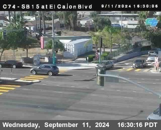 SB 15 at El Cajon Blvd