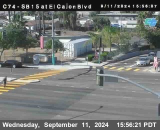 SB 15 at El Cajon Blvd