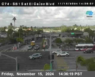 SB 15 at El Cajon Blvd