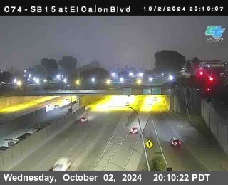 SB 15 at El Cajon Blvd