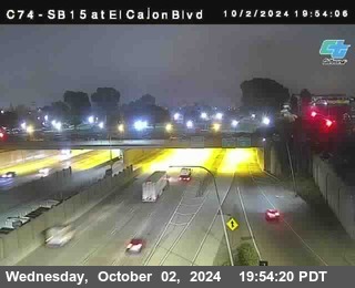 SB 15 at El Cajon Blvd