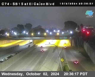 SB 15 at El Cajon Blvd