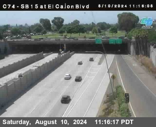 SB 15 at El Cajon Blvd