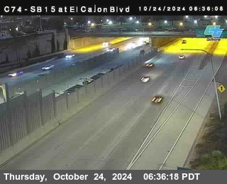 SB 15 at El Cajon Blvd